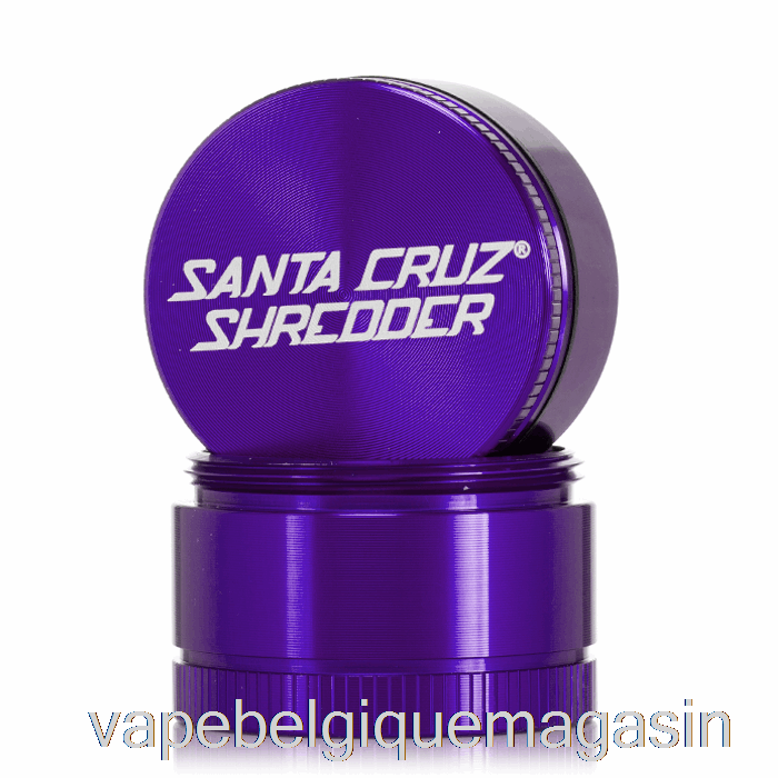 Vape Jetable Santa Cruz Shredder 1,6 Pouces Petit Broyeur 3 Pièces Violet (40 Mm)